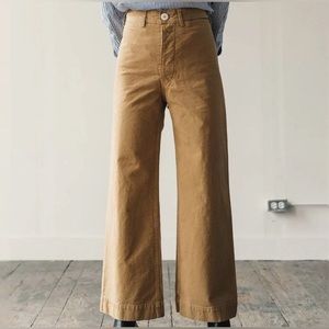 Jesse Kamm Sailor Pants in Tobacco Size 4